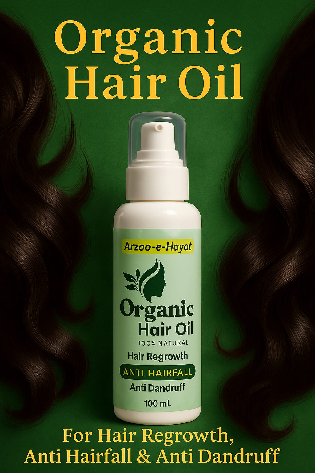 Arzoo e Hayat Organic Regrowth Hair Oil